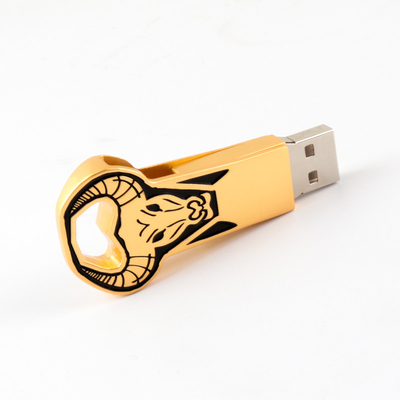Minotaur शेप USB 3.0 मेटल USB फ्लैश ड्राइव हाई स्पीड रीडिंग राइटिंग 100MB/S