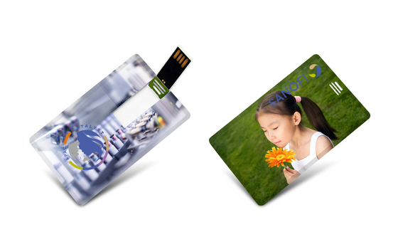 सीएमवाईके लोगो यूवी रंगीन प्रिंट क्रेडिट कार्ड यूएसबी स्टिक्स 2.0 3.0 15 एमबी/एस