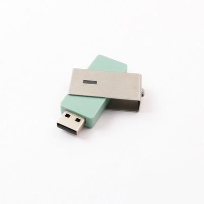 मेटल प्लास्टिक ट्विस्ट यूएसबी ड्राइव 64GB 128GB 360 डिग्री USB 2.0 मेमोरी स्टिक