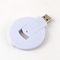 गोल आकार का क्रेडिट कार्ड USB फ्लैश ड्राइव 64GB 128GB 2.0 3.0 ODM OEM प्रिंट लोगो