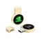एलईडी उत्कीर्णन लोगो लकड़ी USB फ्लैश ड्राइव USB2.0/3.0 इंटरफ़ेस प्रकार प्राकृतिक लकड़ी