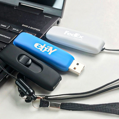 धातु प्लास्टिक USB फ्लैश ड्राइव के साथ बढ़ाया गति 50 एमबी / सेकंड लिखें 100 एमबी / सेकंड पढ़ें