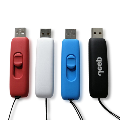 धातु प्लास्टिक USB फ्लैश ड्राइव के साथ बढ़ाया गति 50 एमबी / सेकंड लिखें 100 एमबी / सेकंड पढ़ें