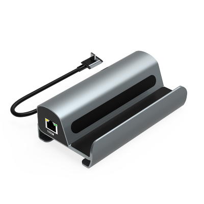 आसान ले जाने के लिए TF/SD कार्ड रीडर के साथ फास्ट डेटा ट्रांसफर टाइप C USB हब