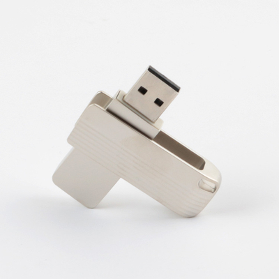 फ्लेक्सिबल ट्विस्ट 3.0 2.0 USB फ्लैश ड्राइव, 128GB 256GB मैट मेटल स्विवेल USB 100MBS