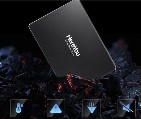 उच्च क्षमता 2.5 इंच SATA SSD 128GB 10-2000Hz कंपन प्रतिरोध और बिजली की खपत के साथ