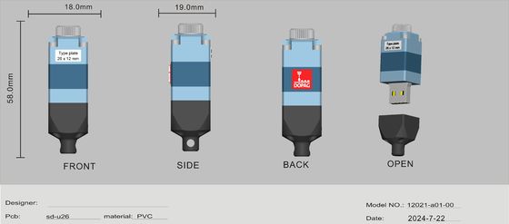 PVC USB 3.1 3.2 Fast Speed Usb Flash Drive Reading 150mbs Writing 80 Mbs