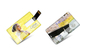 सीएमवाईके लोगो यूवी रंगीन प्रिंट क्रेडिट कार्ड यूएसबी स्टिक्स 2.0 3.0 15 एमबी/एस