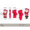 क्रिसमस उपहार कार्टून चरित्र यूएसबी फ्लैश ड्राइव 2.0 15 एमबी / एस 64 जीबी 128 जीबी