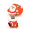 ओपन मोल्ड 128GB कस्टम USB फ्लैश ड्राइव क्रिसमस कार्टून आकार USB 2.0 USB 3.0
