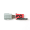विज्ञापन के लिए 8M / s 2D सॉफ्ट कस्टम मुद्रित USB ड्राइव 256GB उपहार