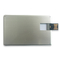 फुल मेमोरी क्रेडिट कार्ड के आकार का यूएसबी स्टिक वाटरप्रूफ 256GB 8GB ROSH