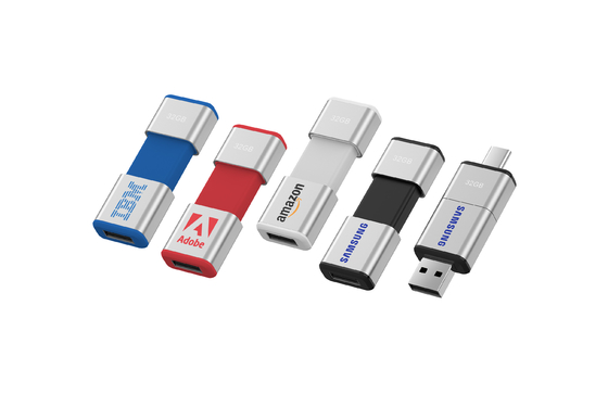फास्ट स्पीड टाइप सी पेनड्राइव फ्लेक्सिबल करने में आसान 64GB 128GB 256GB