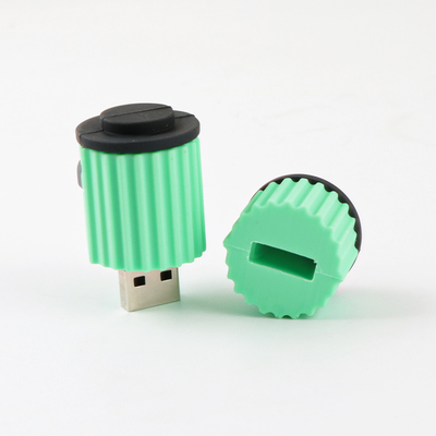 पूर्ण रंग मुद्रण MOQ 1 टुकड़े के भीतर कस्टम USB फ्लैश ड्राइव