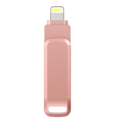 फास्ट डेटा ट्रांसफर OTG USB फ्लैश ड्राइव TYPE C और USB एक साथ धातु सामग्री