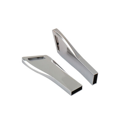 सुरक्षित डेटा भंडारण के लिए USB 3.0 गति और अनुकूलन योग्य लोगो के साथ जल प्रतिरोधी धातु USB फ्लैश ड्राइव