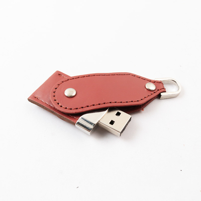 अनुकूलित मेड लेदर USB फ्लैश ड्राइव 30MB 3.0 256GB 512GB