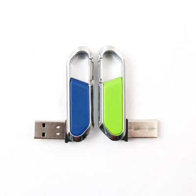 180 डिग्री प्लास्टिक और धातु USB फ्लैश ड्राइव तेज गति 80MB/S 2.0 UDP अंदर