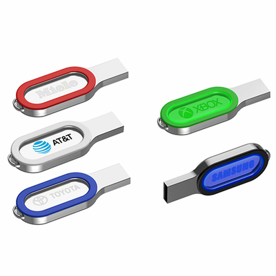 एलईडी लाइट क्रिस्टल मेमोरी स्टिक 2.0 शिनी यूडीपी फ्लैश मेमोरी 16GB 32GB