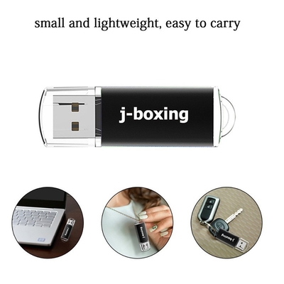 धातु 16GB 128GB Usb 3.0 फ्लैश ड्राइव 80MB / S पारदर्शी कैप के साथ