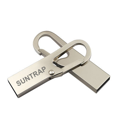 32GB 64GB 128GB मेटल सिल्वर यूएसबी स्टिक 2.0 फ्लैश ड्राइव यूडीपी 2.0