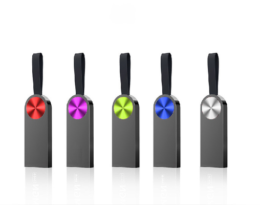 डोरी के साथ OEM 32GB 64GB 2.0 धातु USB फ्लैश ड्राइव UDP चिप्स