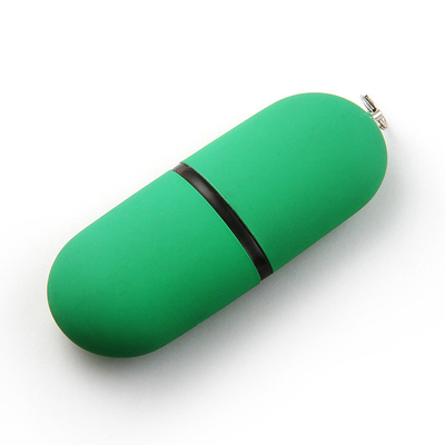 हल्का आकार का प्लास्टिक USB ड्राइव 64G 5mm स्वनिर्धारित OEM लोगो