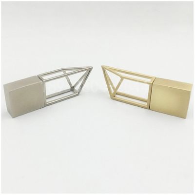 OEM लेजर प्रिंट लोगो प्रिज्मीय धातु यूएसबी फ्लैश ड्राइव 2.0 उत्तीर्ण एच 2 टेस्ट