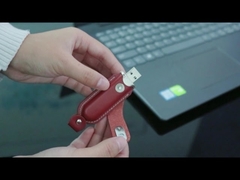 80MB/S Leather 16gb Usb 3.0 Flash Drive Upload Data For Free