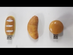 केएफसी मैकडॉनल्ड्स के आकार का हैमबर्गर कृत्रिम भोजन के लिए कस्टम यूएसबी फ्लैश ड्राइव कॉर्पोरेट उपहार